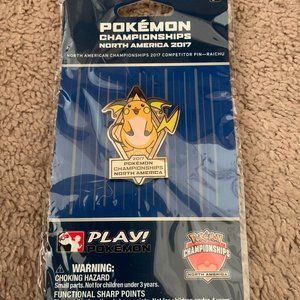 NEW 2017 Pokemon Championships North America Pin